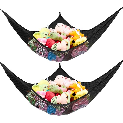 Stuffed animal net hammock - stuffed,