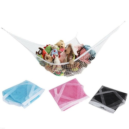 Large mesh toy hammock storage - toy,