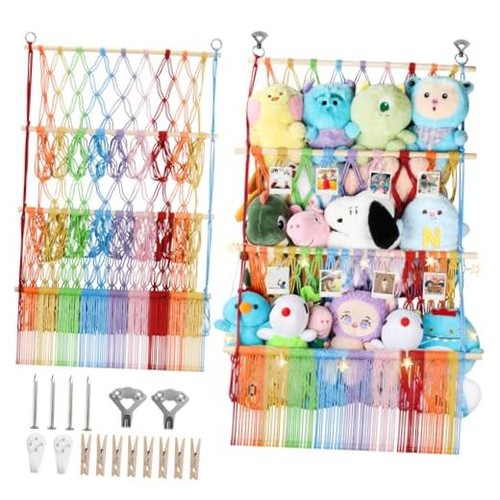 Tier stuffed animal storage - 3,