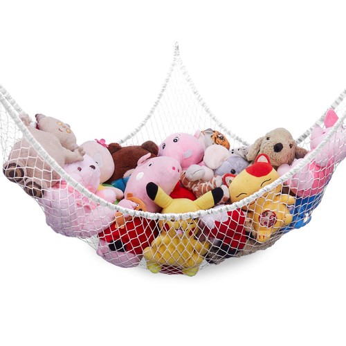 Stuffed animal hammock - animal, hammock,