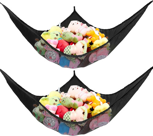 Stuffed animal net hammock - stuffed,