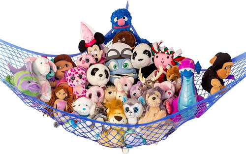 Stuffed animal storage net - storage,
