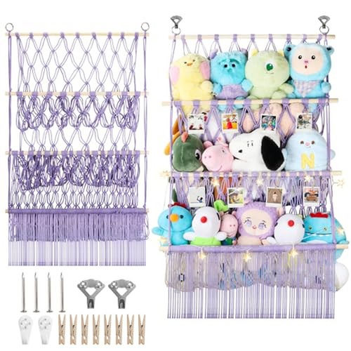Tier stuffed animal storage - 3,