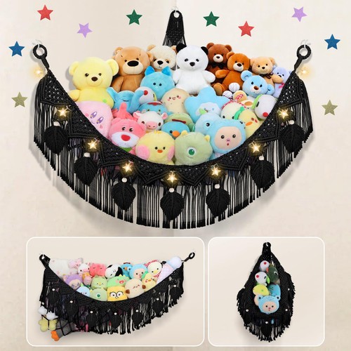 Stuffed animal storage hammock - stuffed,