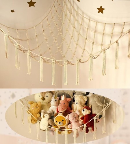 Stuffed animal storage hammock - stuffed,